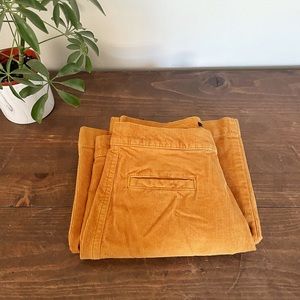 Lucky Brand Wide Leg Crop Corduroy Pants